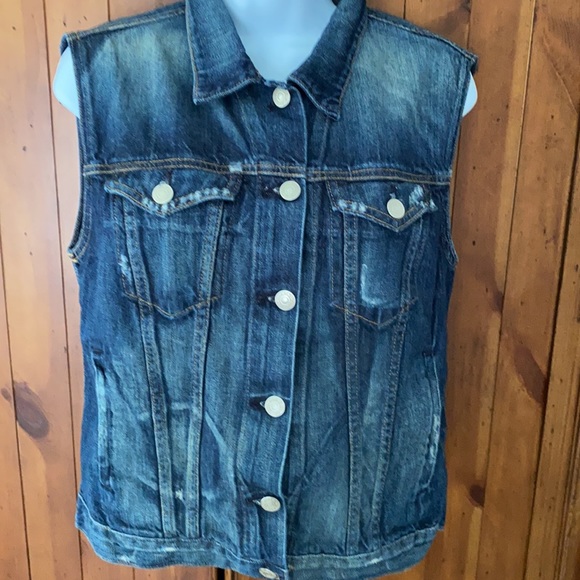 New Rag & bone Jean vest size medium - Picture 2 of 9